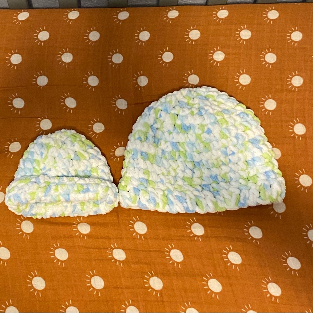 Touque set for Mom and Baby matching set